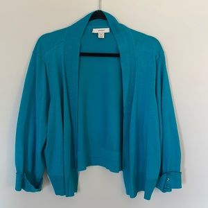 CJ Banks Women’s Blue Sweater Size 2X